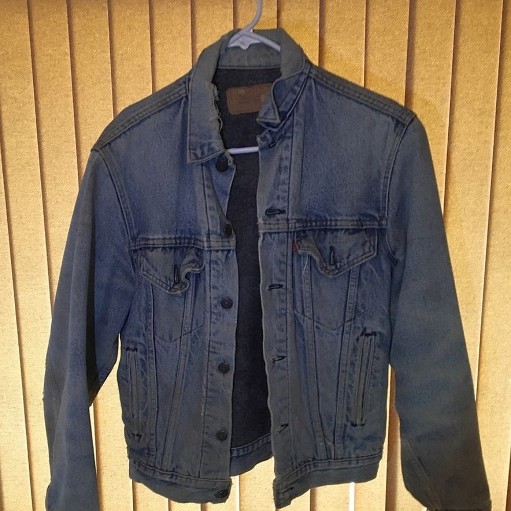 Vintage Levi's coat. Blanket lined